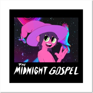 midnight gospel surreal Posters and Art